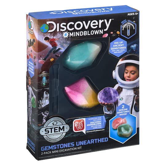 Discovery&#x2122; #Mindblown Gemstone Excavation Kit